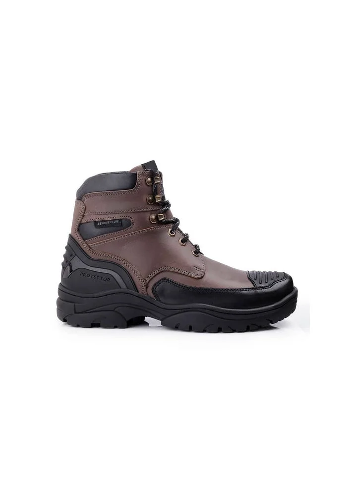 Bacca Bucci PROTECTOR Leather Motorcycle Boots for Men